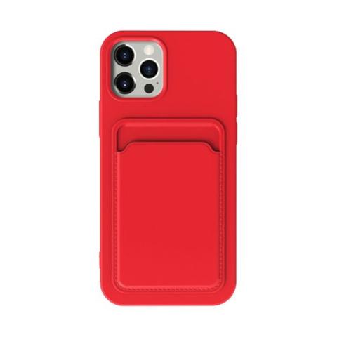 Silikonskal med korthållare till iPhone 14 Pro Max