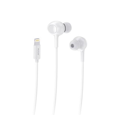 Rixus Lightning hörlurar med kabel med mikrofon
