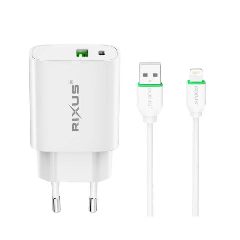 Snabbladdning med kabel USB Till Lightning 20W