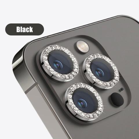 Kameraskydd till iPhone 13 Pro Max med Glitter