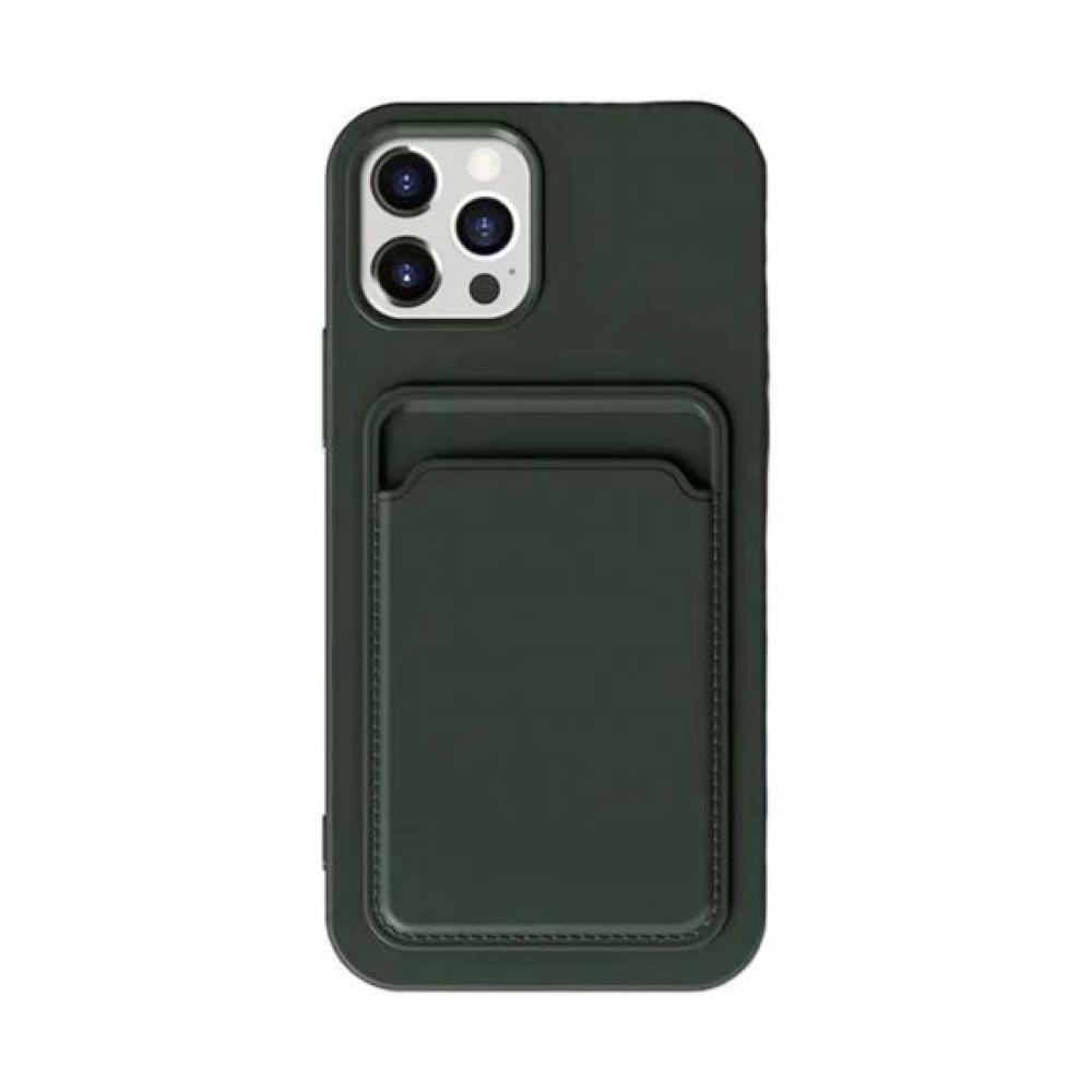 Silikonskal med Korthållare till iPhone 14 Pro Max