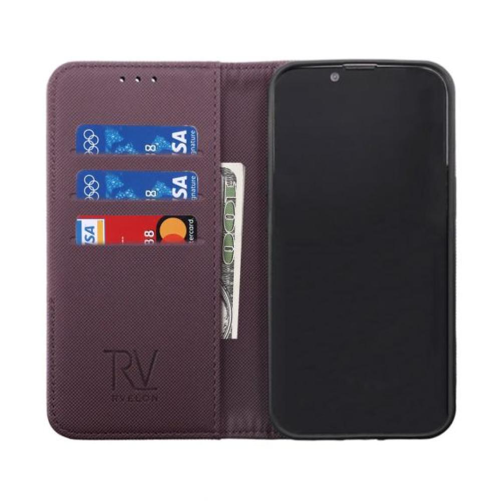 Rvelon Plånboksfodral med Extra Kortfack till iPhone 14 Pro Max