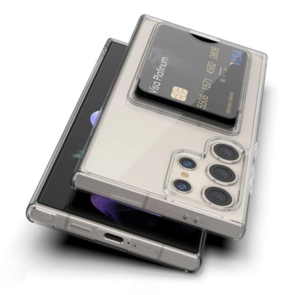 Samsung Galaxy S23 Ultra Mobilskal med Korthållare