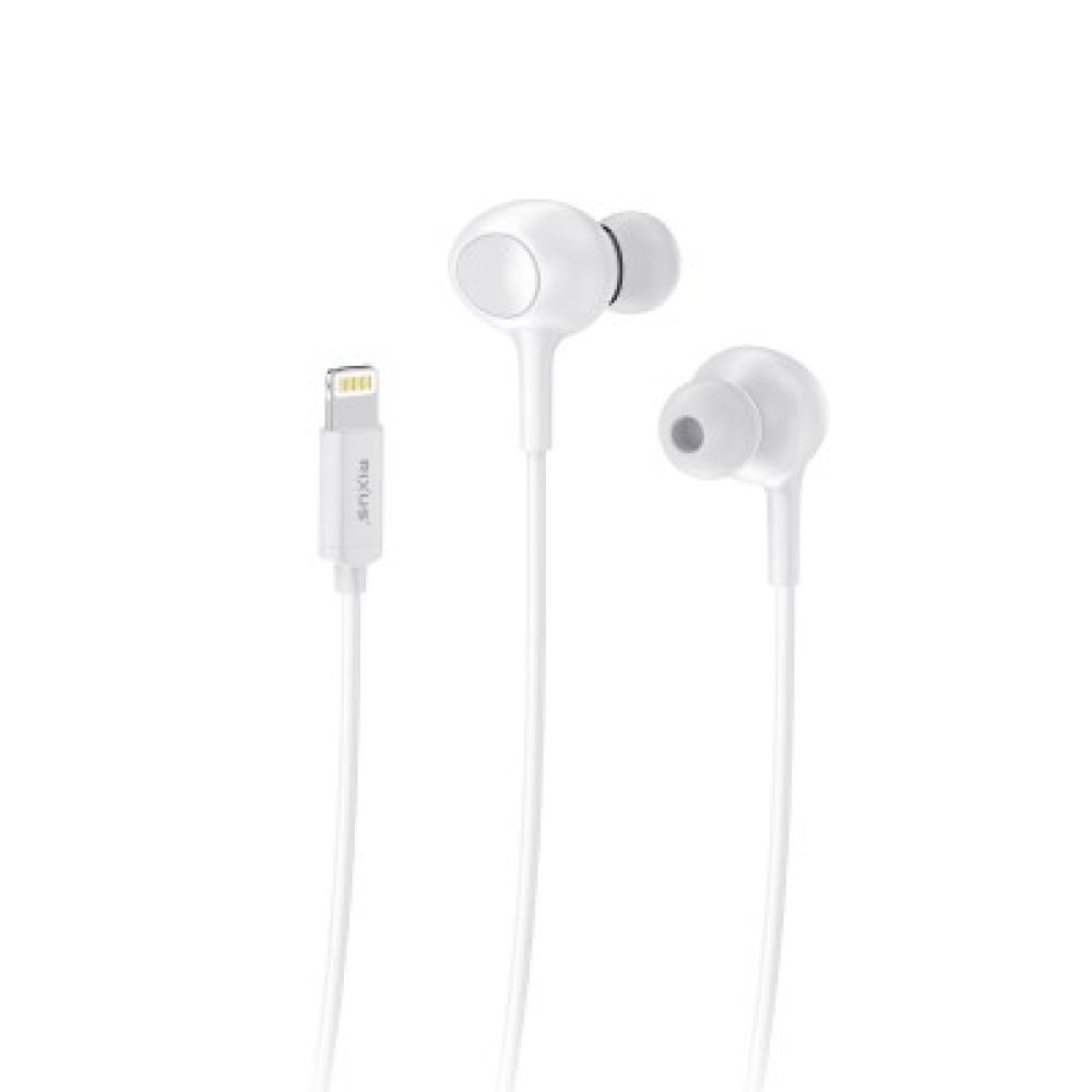 Rixus Lightning hörlurar med kabel med mikrofon