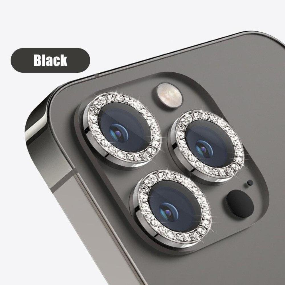 Kameraskydd till iPhone 14 Pro Max med Glitter