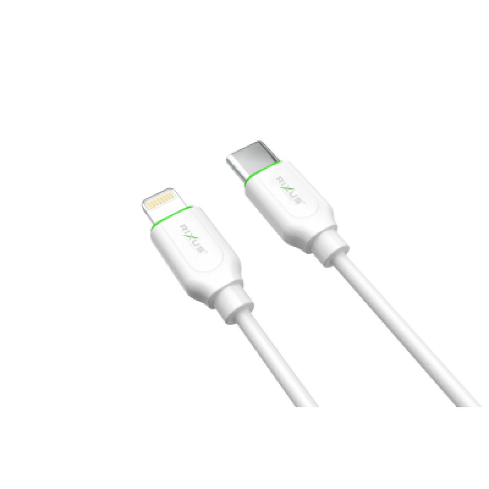 Data Sync och snabbladdningskabel Type-C till Lightning 2 Meter