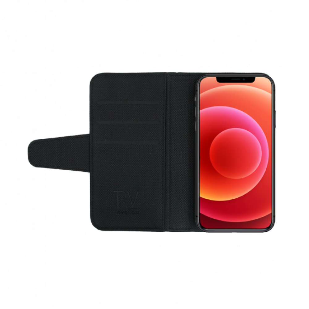 Rvelon Plånboksfodral med Extra Kortfack till iPhone 12 Pro Max