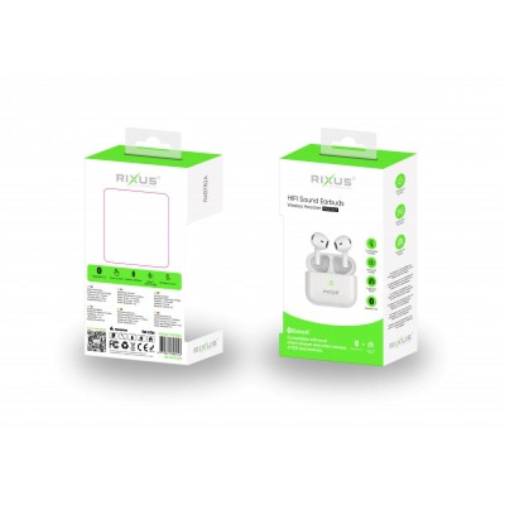 Rixus Hifi Sound Bluetooth hörlurar - Vit