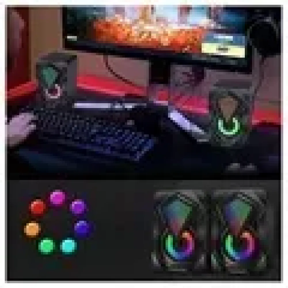 RGB active desktop speaker 2.0